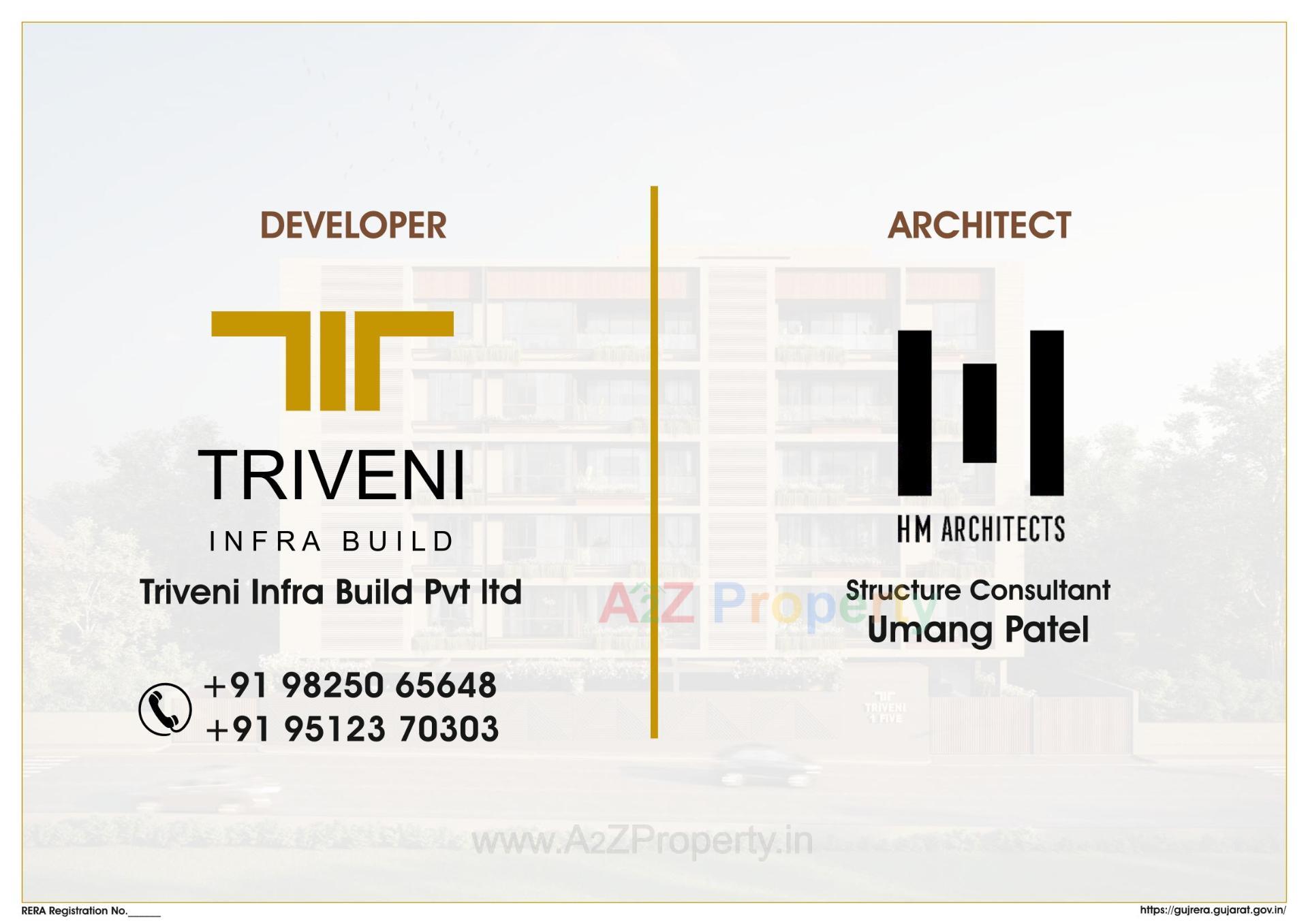  of real estate project Triveni 1five located at Vejalpur, Ahmedabad, Gujarat