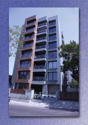 Elevation of real estate project Triveni Vista located at Kochrab, Ahmedabad, Gujarat