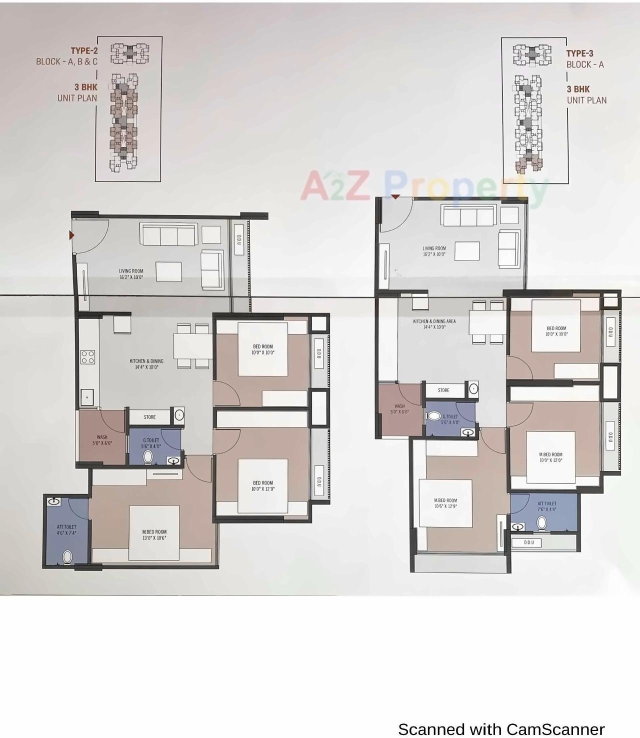 Layout of real estate project Tulsi Heights located at Tragad, Ahmedabad, Gujarat