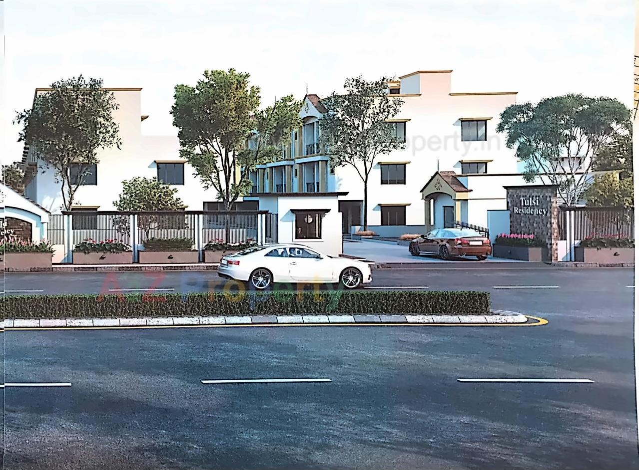 3D Elevation of real estate project Tulsi Residency located at Ahmedabad, Ahmedabad, Gujarat