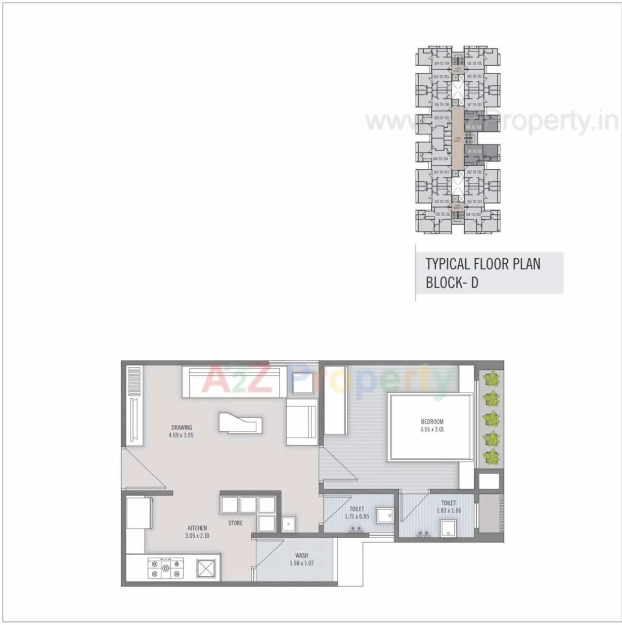 Layout of real estate project Tulsi Residency located at City, Ahmedabad, Gujarat