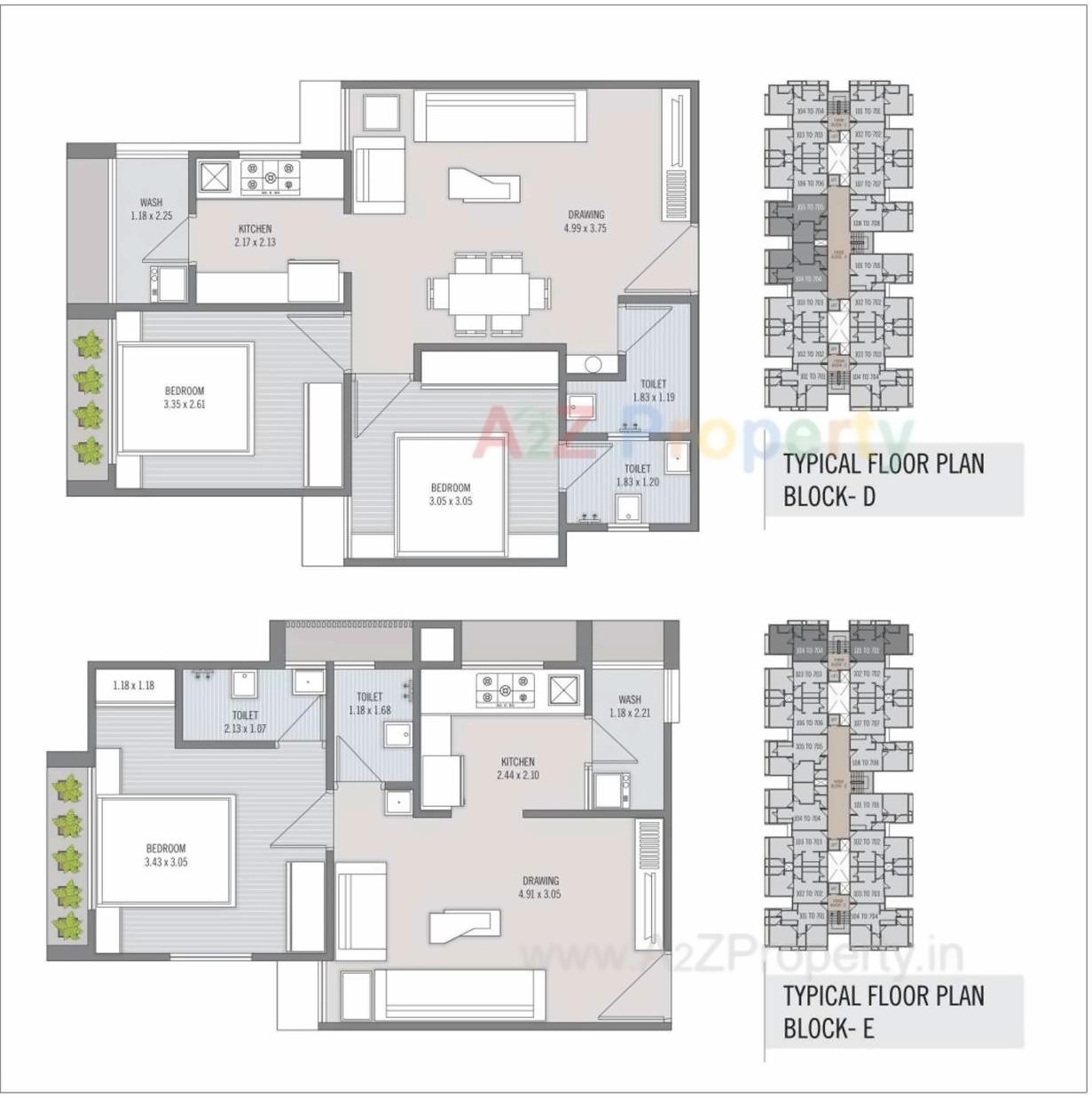 Layout of real estate project Tulsi Residency located at City, Ahmedabad, Gujarat