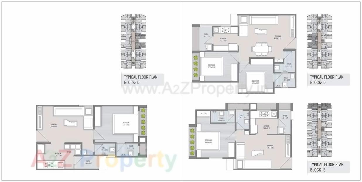 Layout of real estate project Tulsi Residency located at City, Ahmedabad, Gujarat