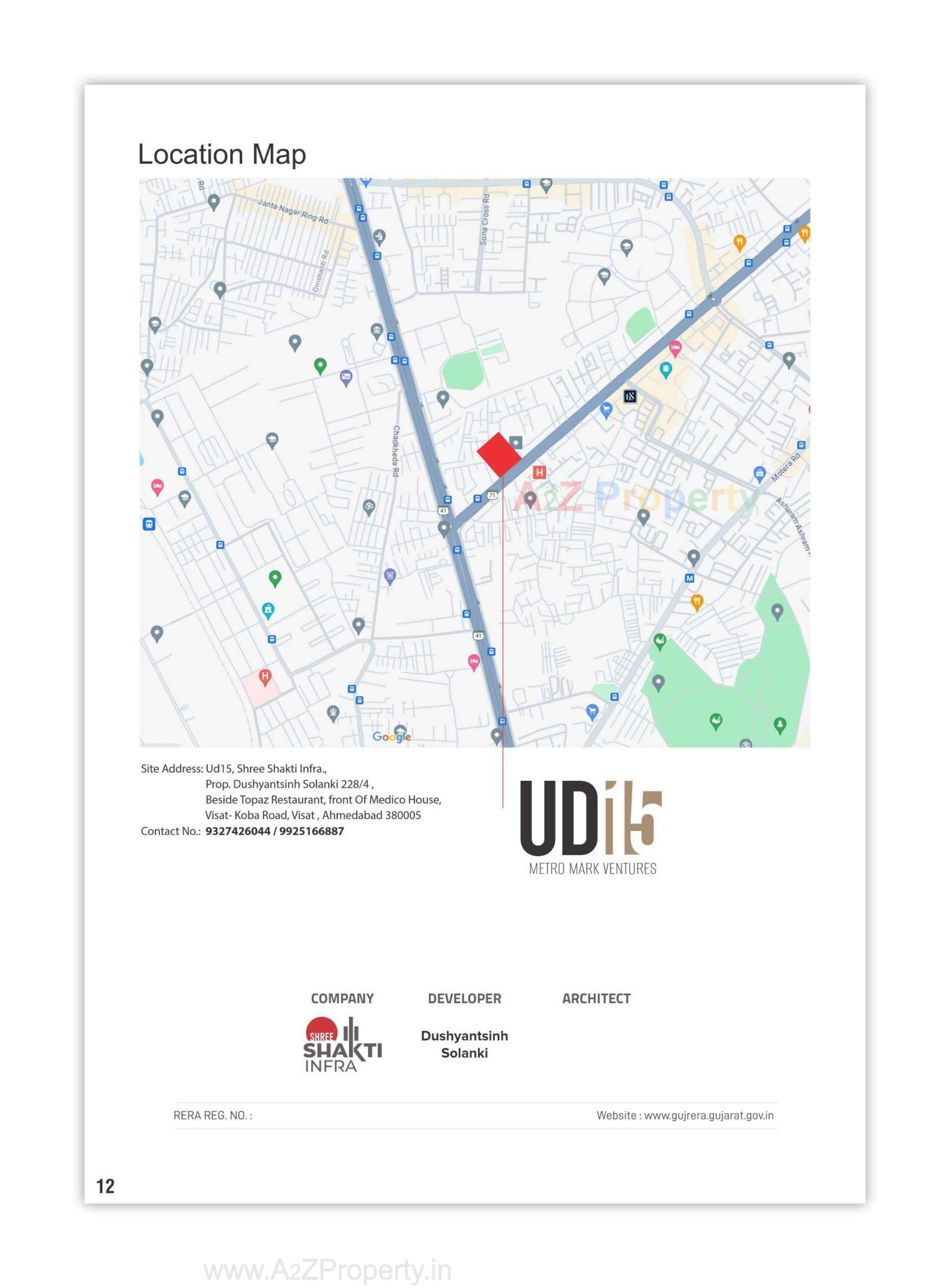  of real estate project Ud located at Motera, Ahmedabad, Gujarat