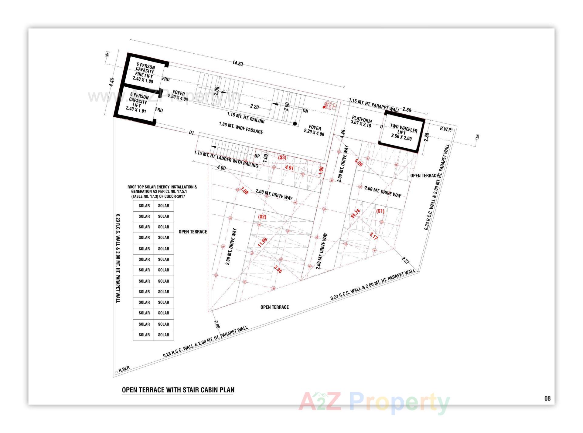 Layout of real estate project Ud located at Motera, Ahmedabad, Gujarat