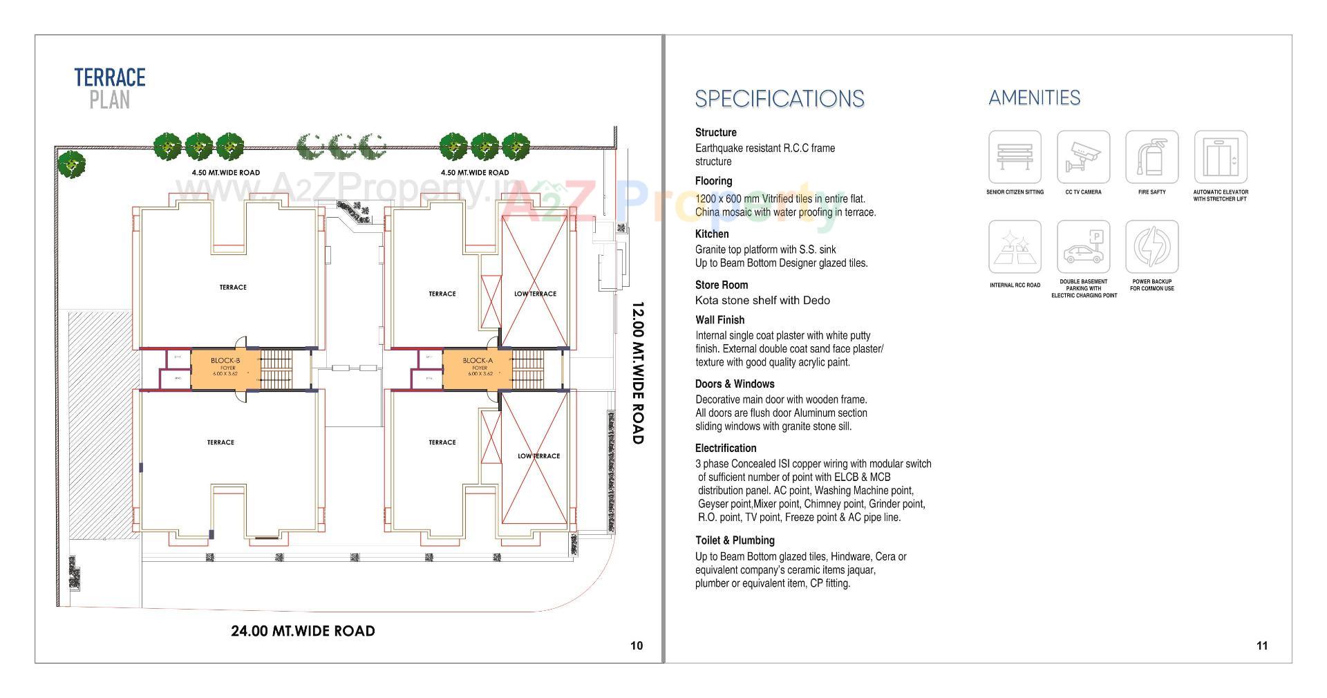 Layout of real estate project Uma Shivam located at Sola, Ahmedabad, Gujarat