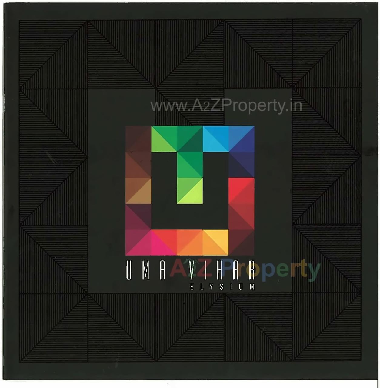 Layout of real estate project Uma Vihar Elysium located at Sola, Ahmedabad, Gujarat