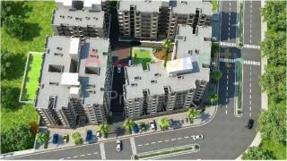 Elevation of real estate project Umang Aslali located at Aslali, Ahmedabad, Gujarat