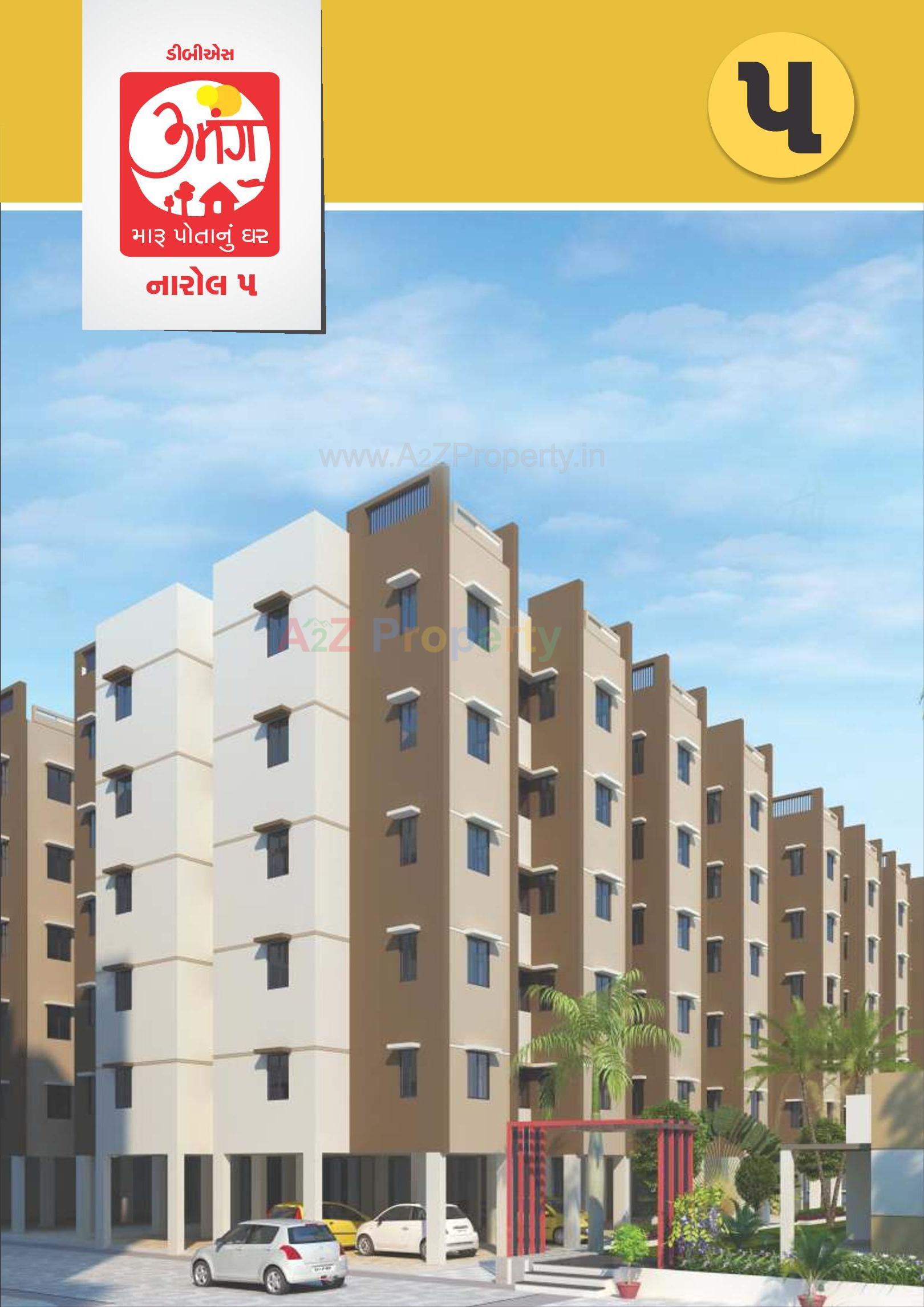 3D Elevation of real estate project Umang Narol located at Narol, Ahmedabad, Gujarat