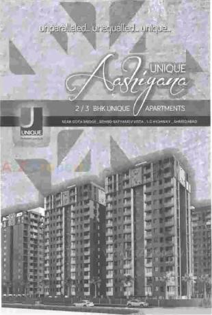 Elevation of real estate project Unique Aashiyana located at Gota, Ahmedabad, Gujarat