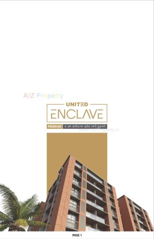 Elevation of real estate project United Enclave located at Vatva, Ahmedabad, Gujarat