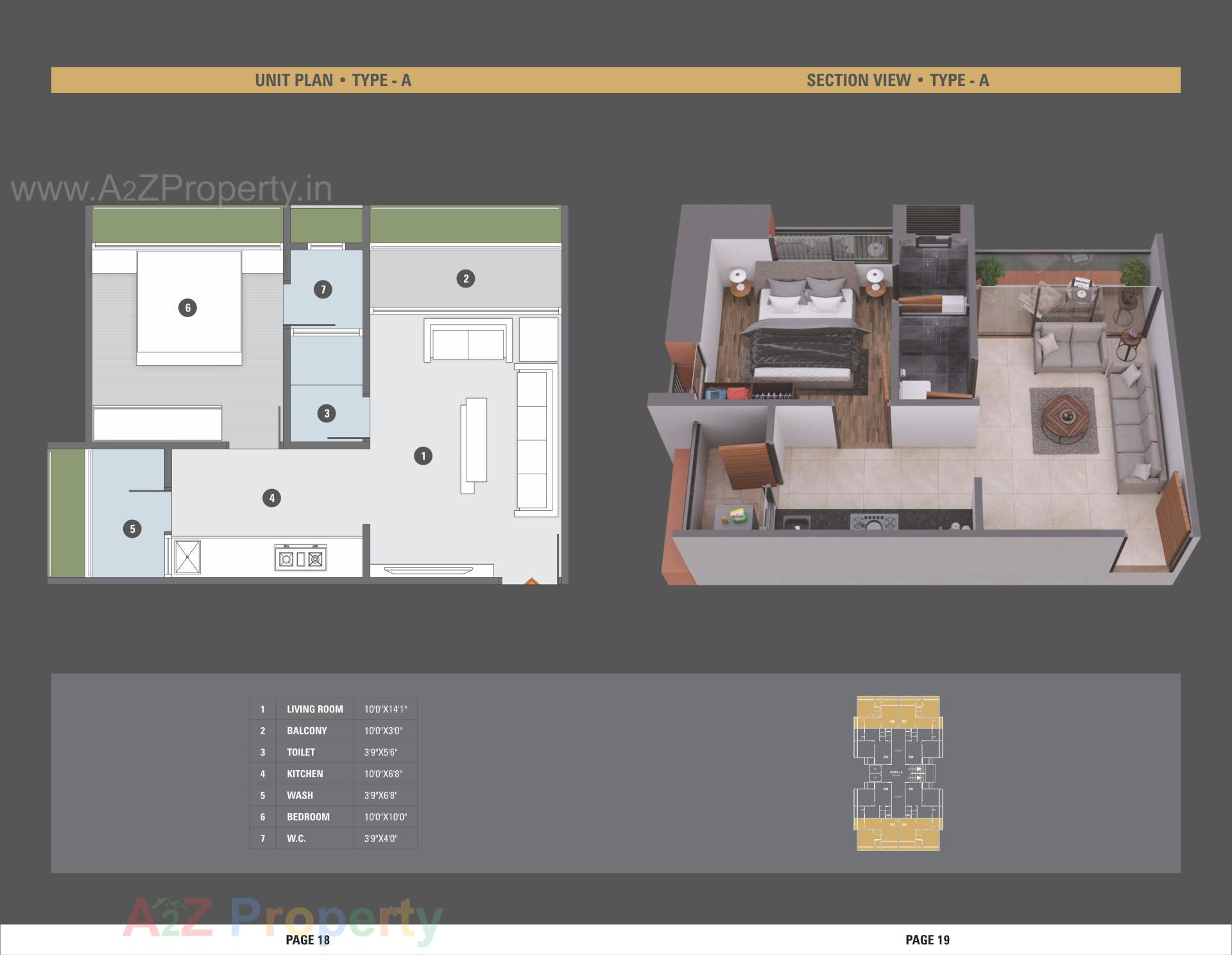 Layout of real estate project United Enclave located at Vatva, Ahmedabad, Gujarat