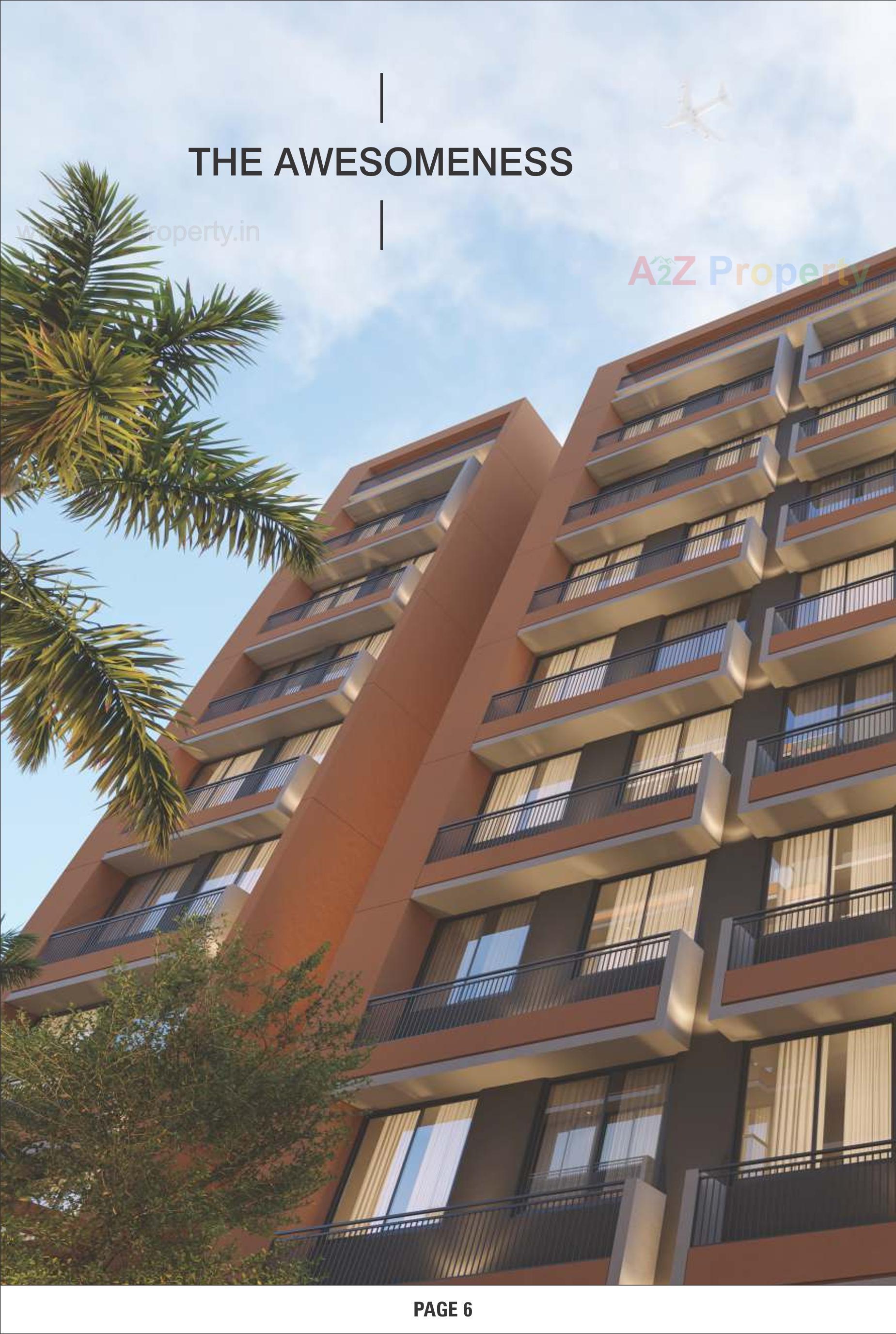 3D Elevation of real estate project United Skydale located at Ahmedabad, Ahmedabad, Gujarat