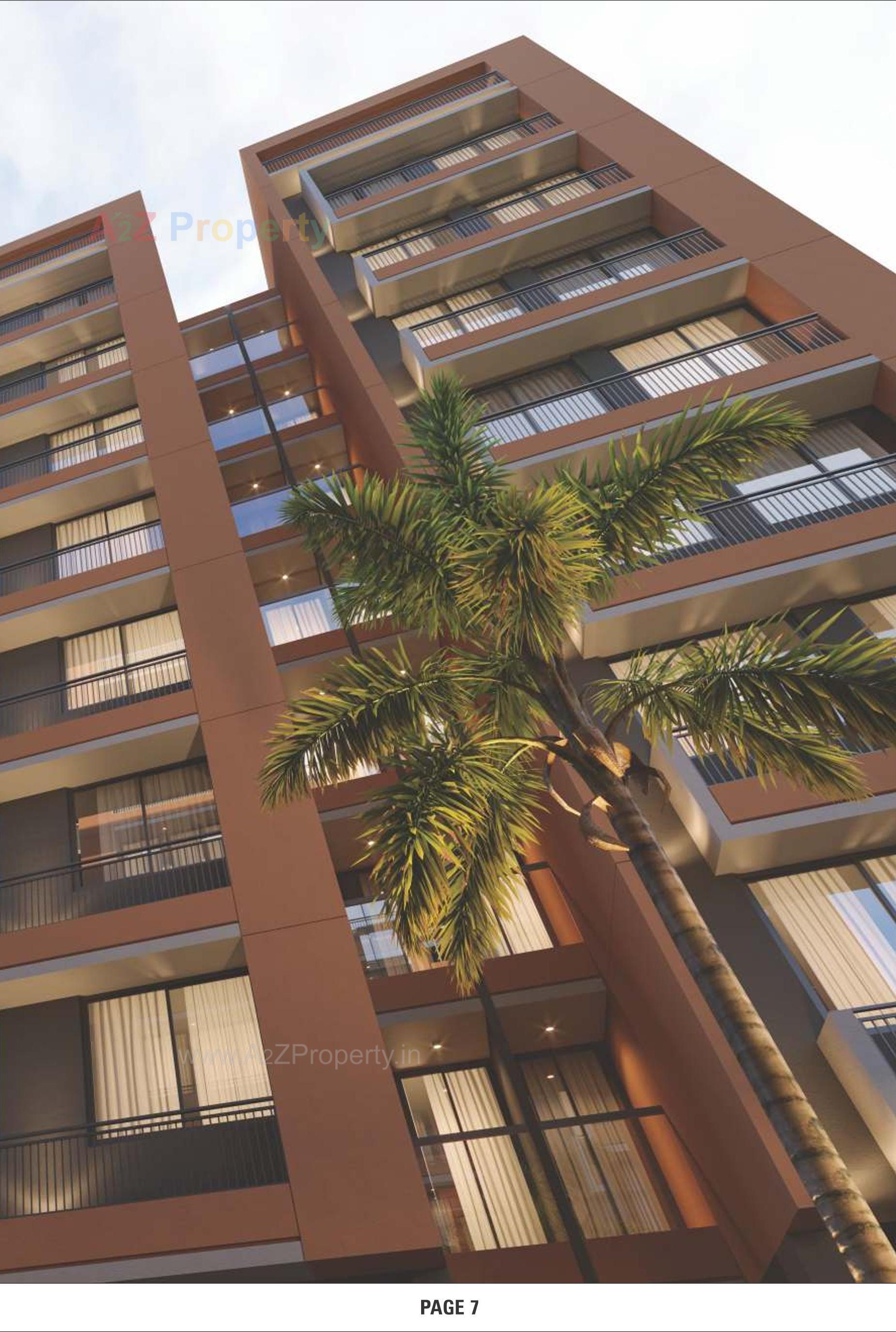 3D Elevation of real estate project United Skydale located at Ahmedabad, Ahmedabad, Gujarat