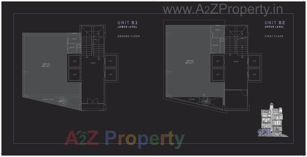 Layout of real estate project Uniza located at Vejalpur, Ahmedabad, Gujarat