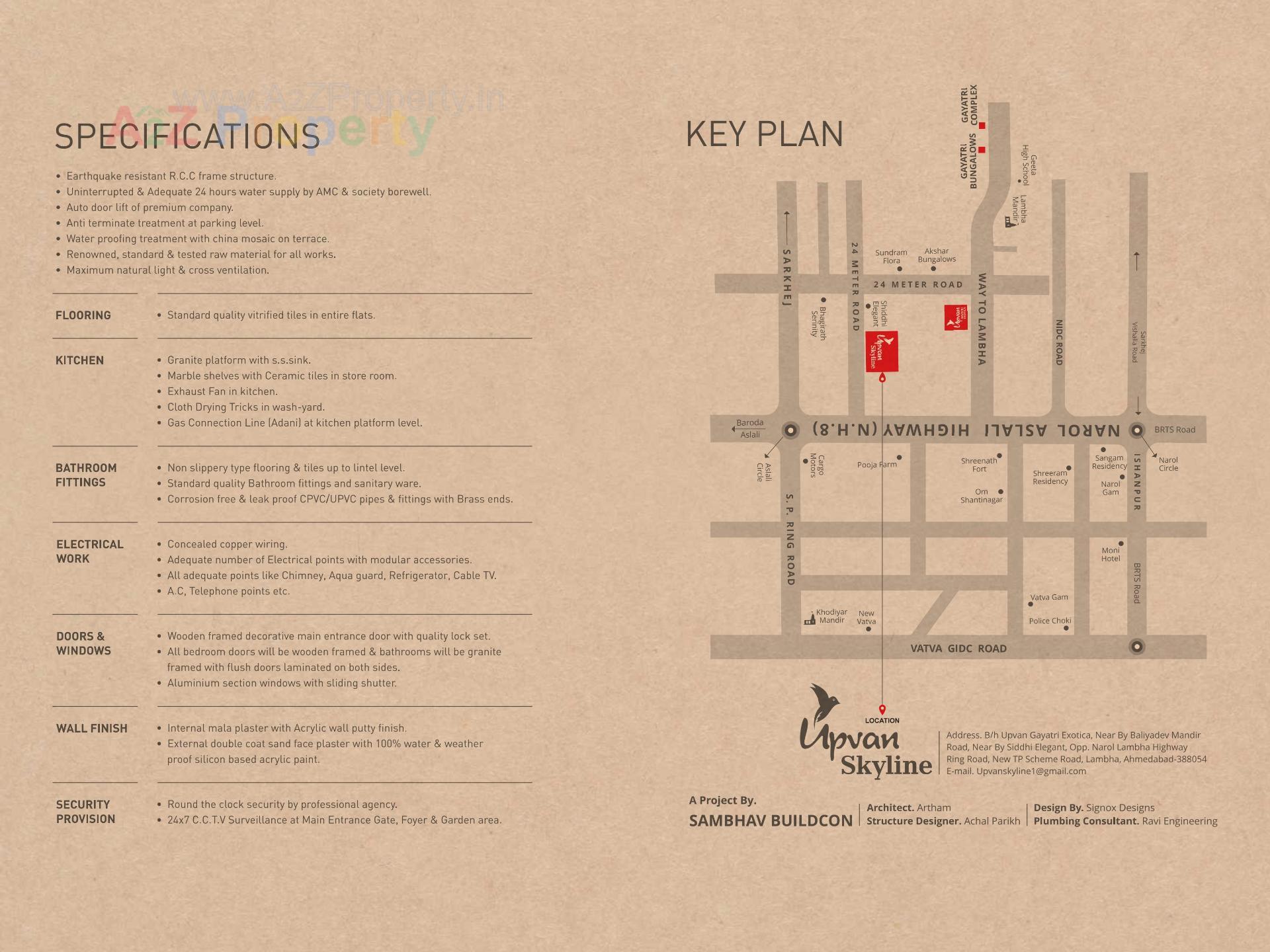  of real estate project Upvan Skyline located at Ahmedabad, Ahmedabad, Gujarat