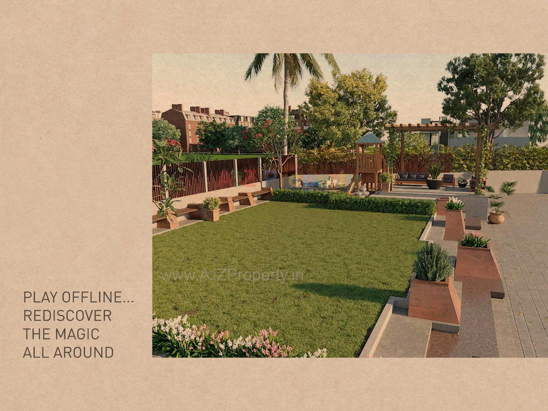 3D Elevation of real estate project Upvan Skyline located at Ahmedabad, Ahmedabad, Gujarat