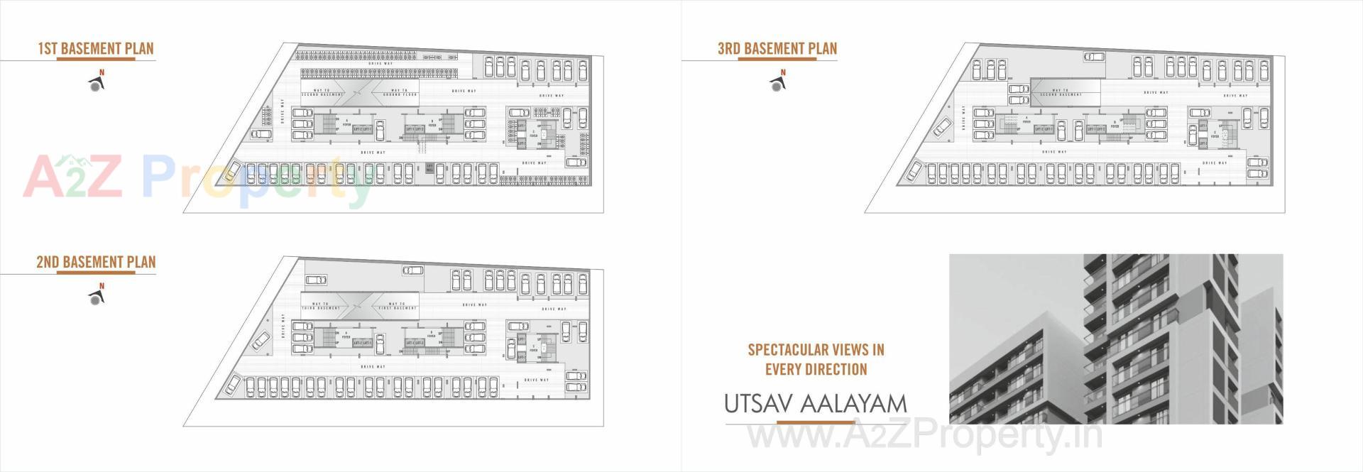 of real estate project Utsav Aalayam located at Wadaj, Ahmedabad, Gujarat