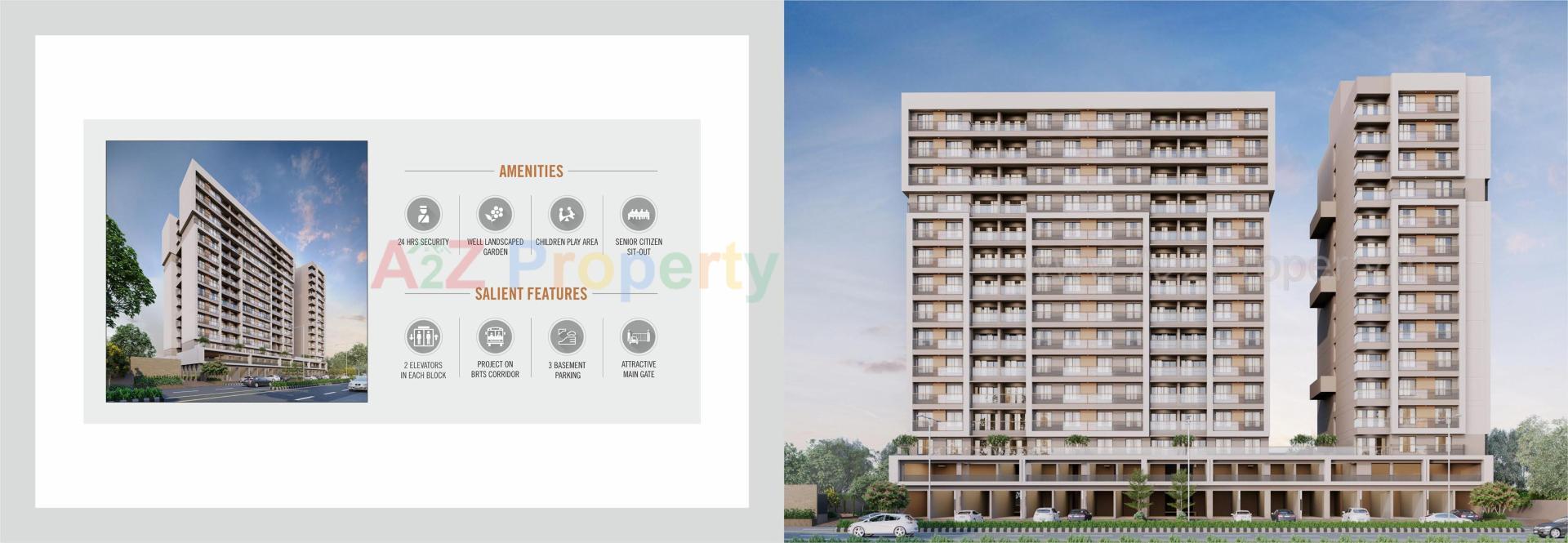  of real estate project Utsav Aalayam located at Wadaj, Ahmedabad, Gujarat