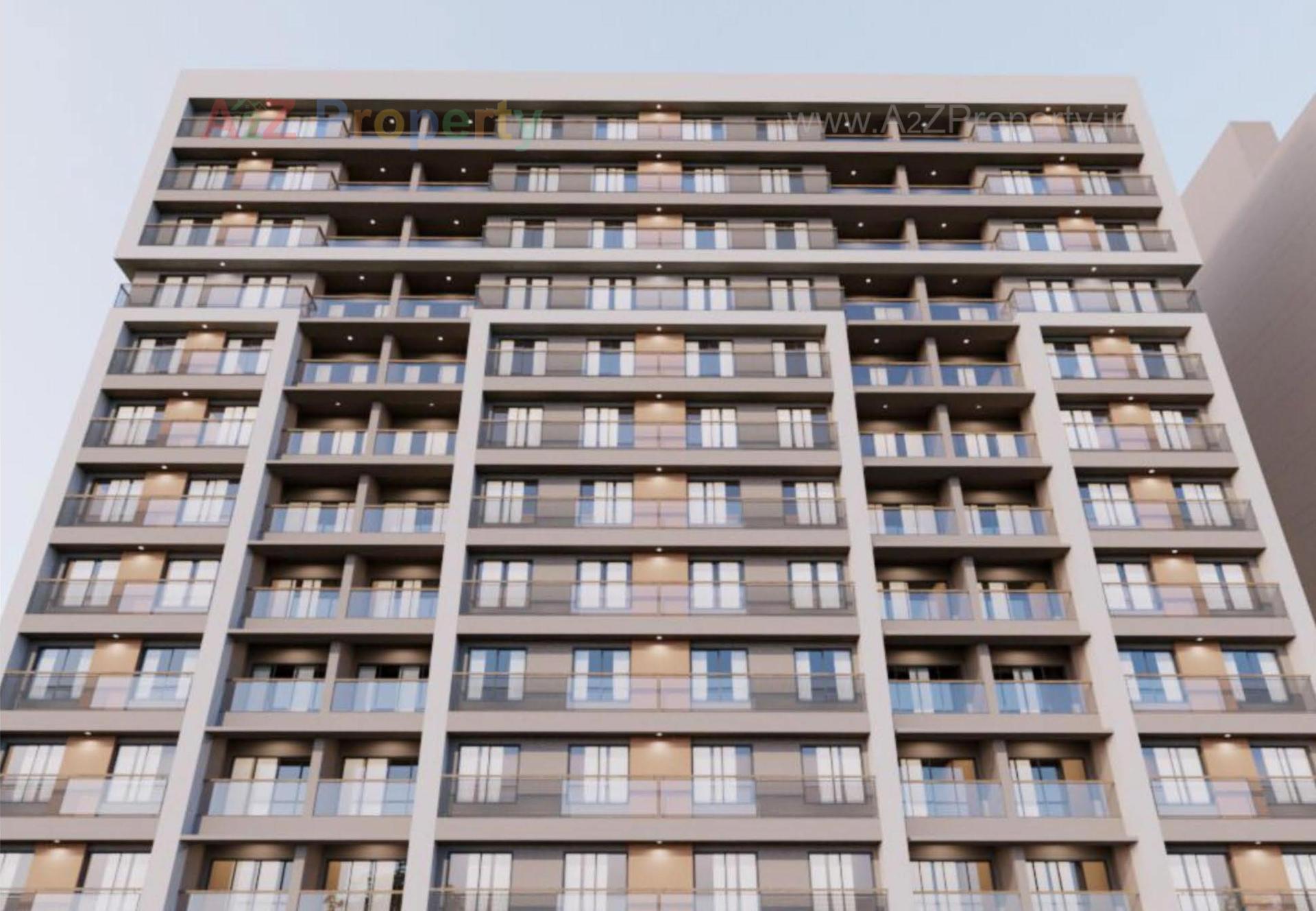 3D Elevation of real estate project Utsav Aalayam located at Wadaj, Ahmedabad, Gujarat