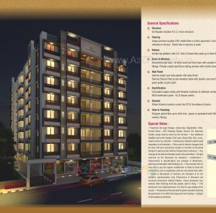 Elevation of real estate project V N Residency located at Vadaj, Ahmedabad, Gujarat