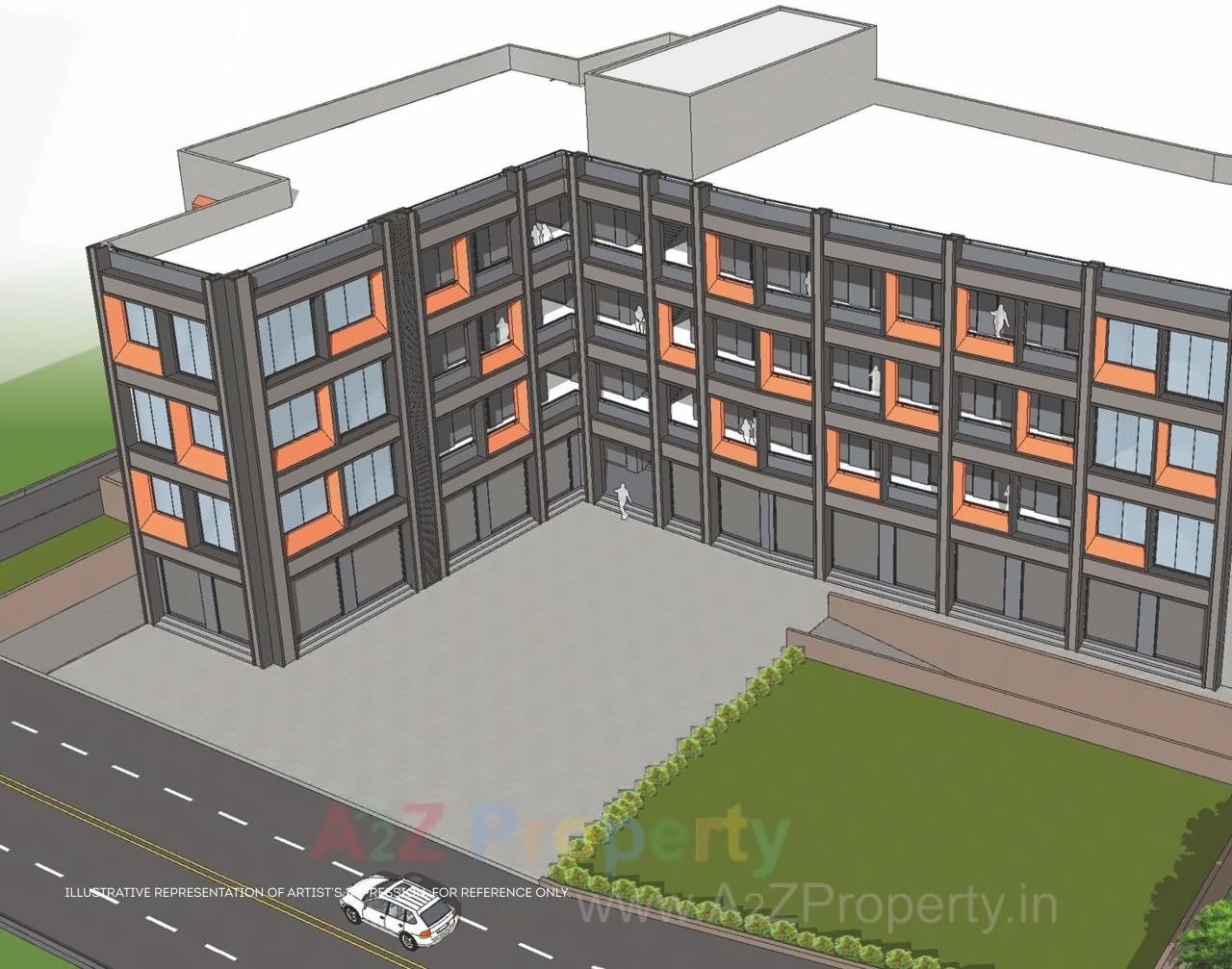  of real estate project V One located at Sarangpur, Ahmedabad, Gujarat