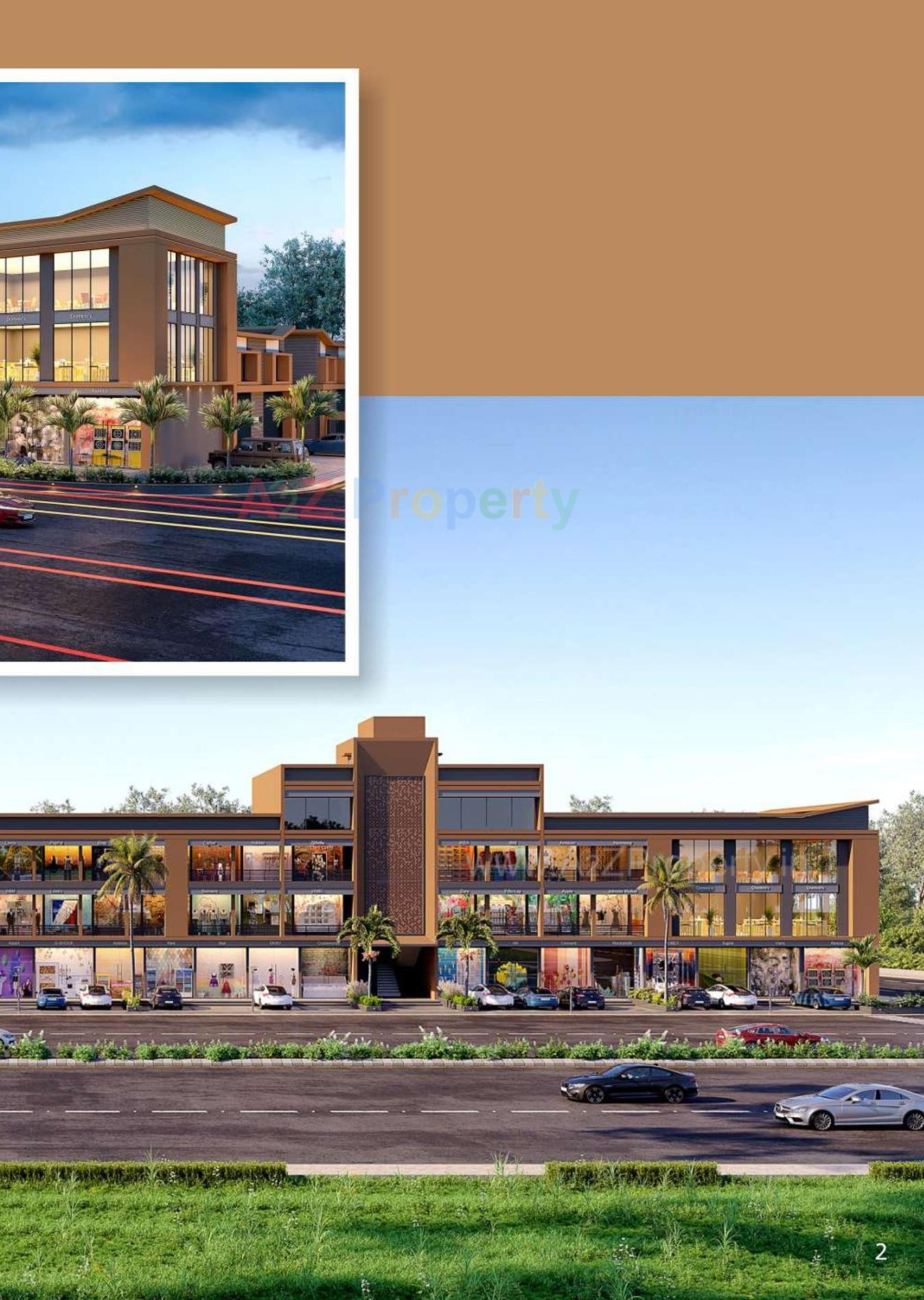 3D Elevation of real estate project V R  Industrial Park located at Kathwada, Ahmedabad, Gujarat