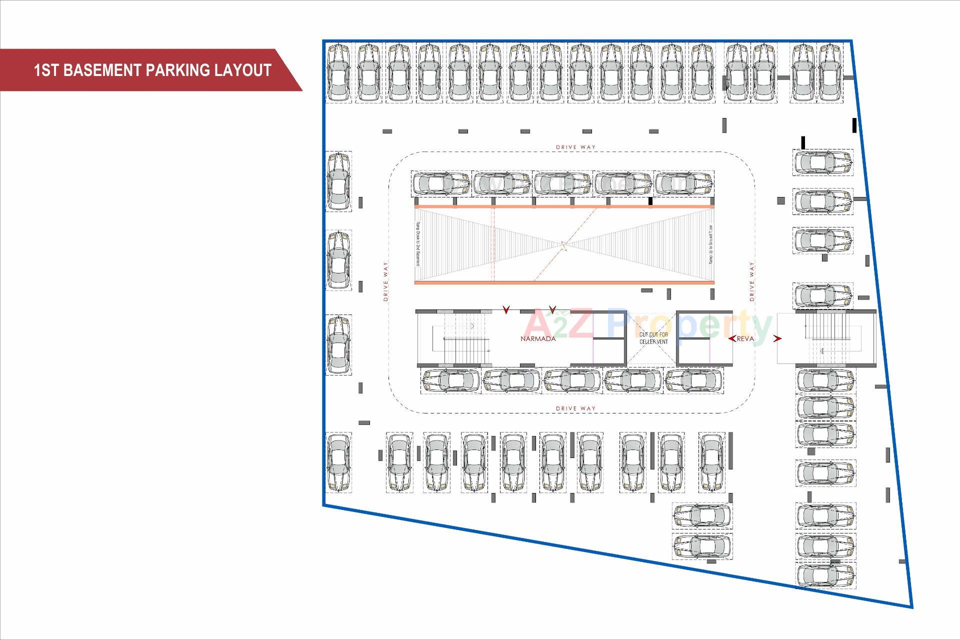 Layout of real estate project Vaibhavlaxmi Parisar located at Bareja, Ahmedabad, Gujarat