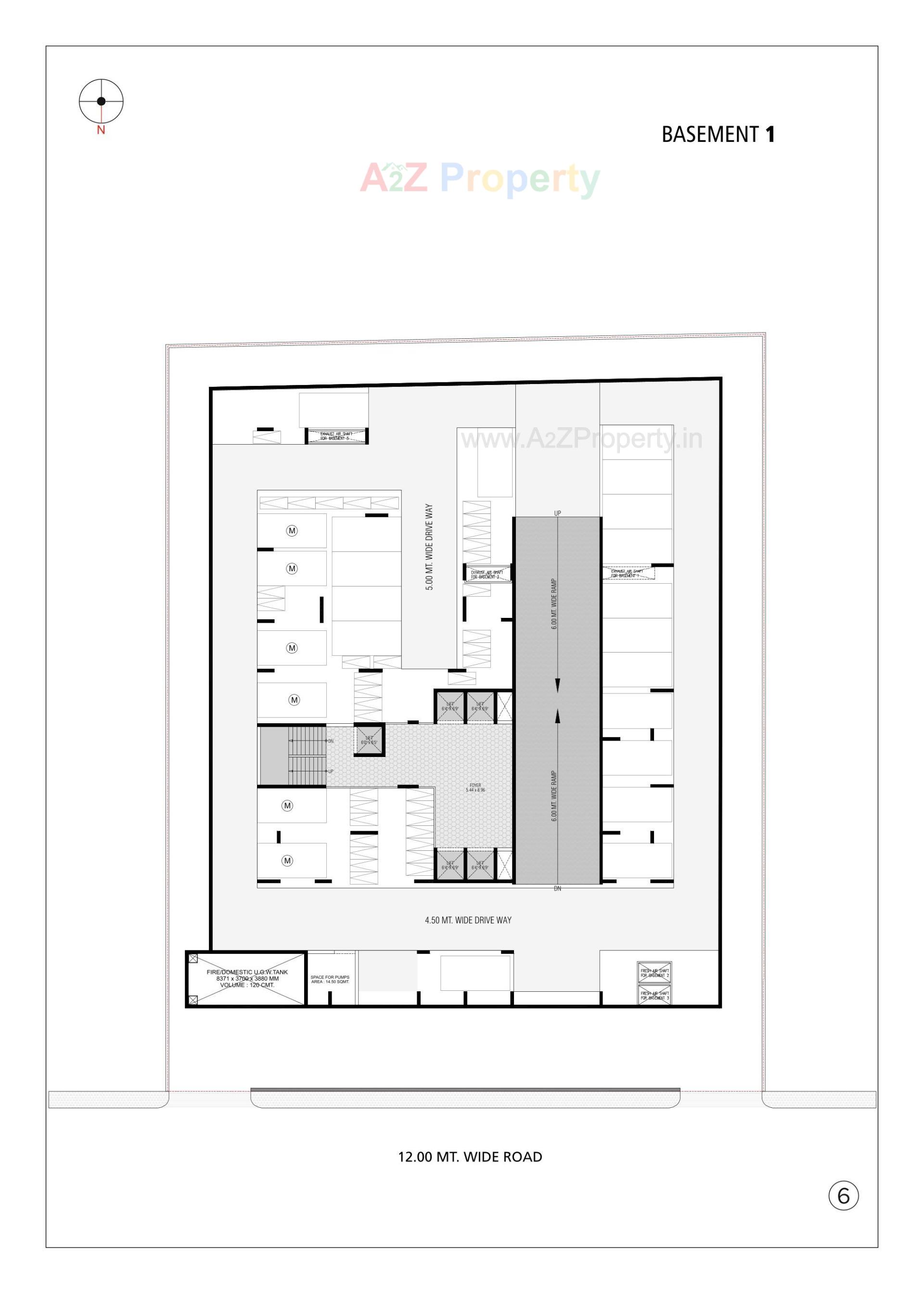 Layout of real estate project Vaikunth located at Ahmedabad, Ahmedabad, Gujarat