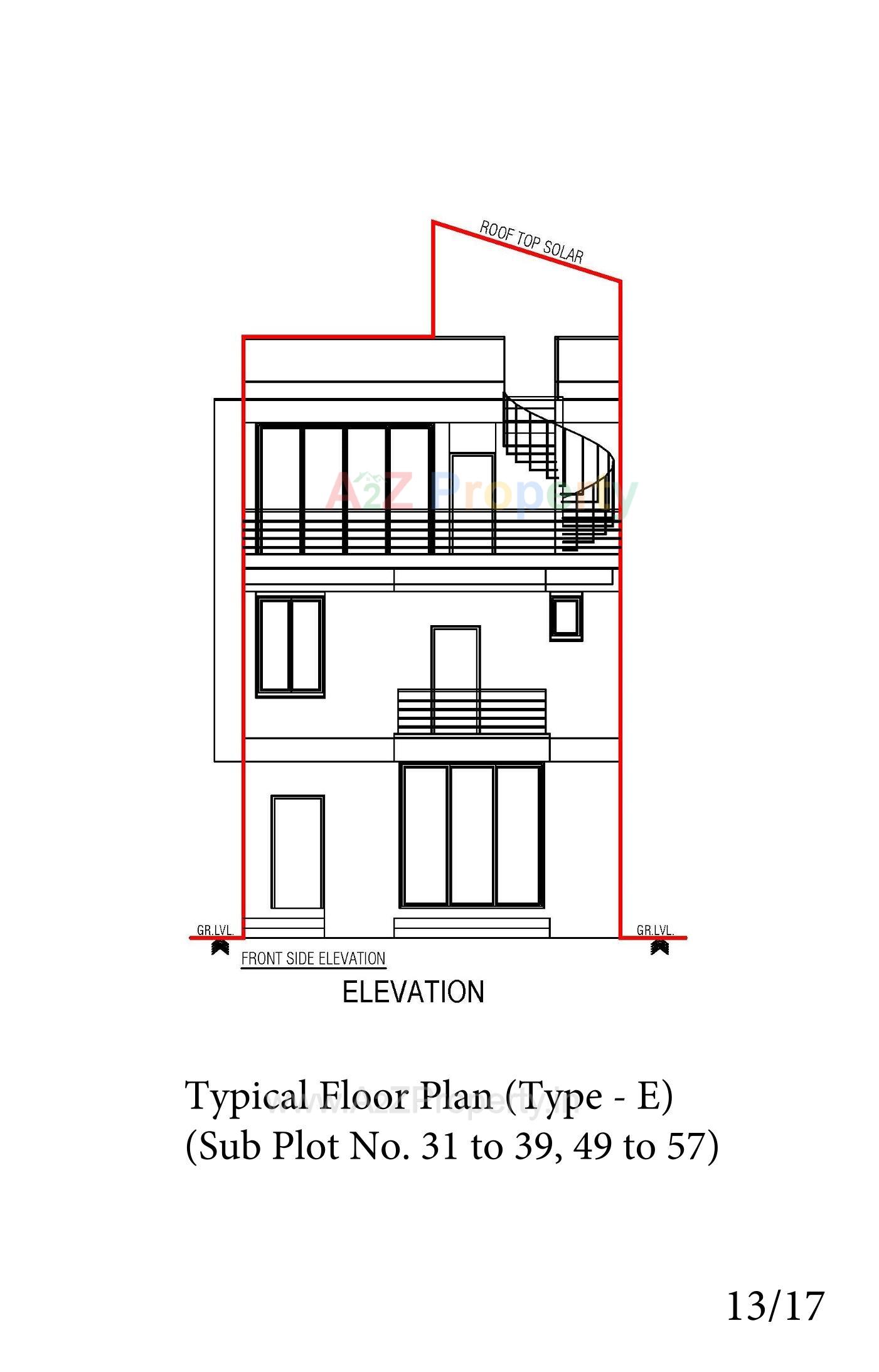  of real estate project Vaikunth located at Bopal, Ahmedabad, Gujarat