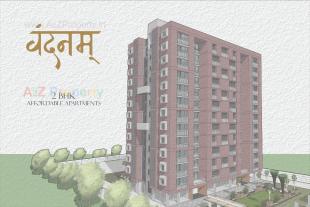 Elevation of real estate project Vandanam located at Jagatpur, Ahmedabad, Gujarat