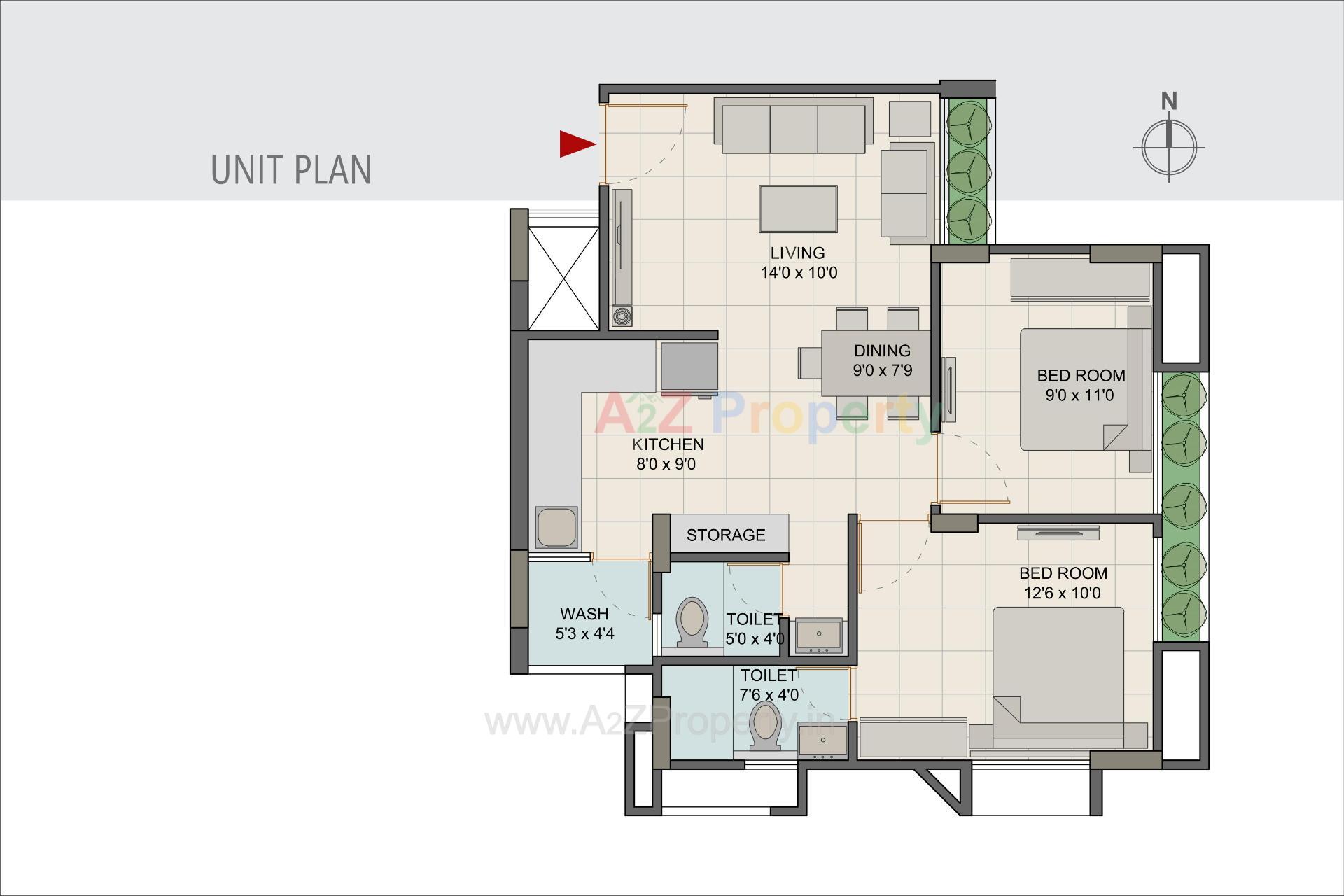 Layout of real estate project Vandanam located at Jagatpur, Ahmedabad, Gujarat