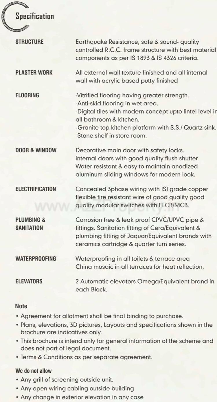 Project Specifications