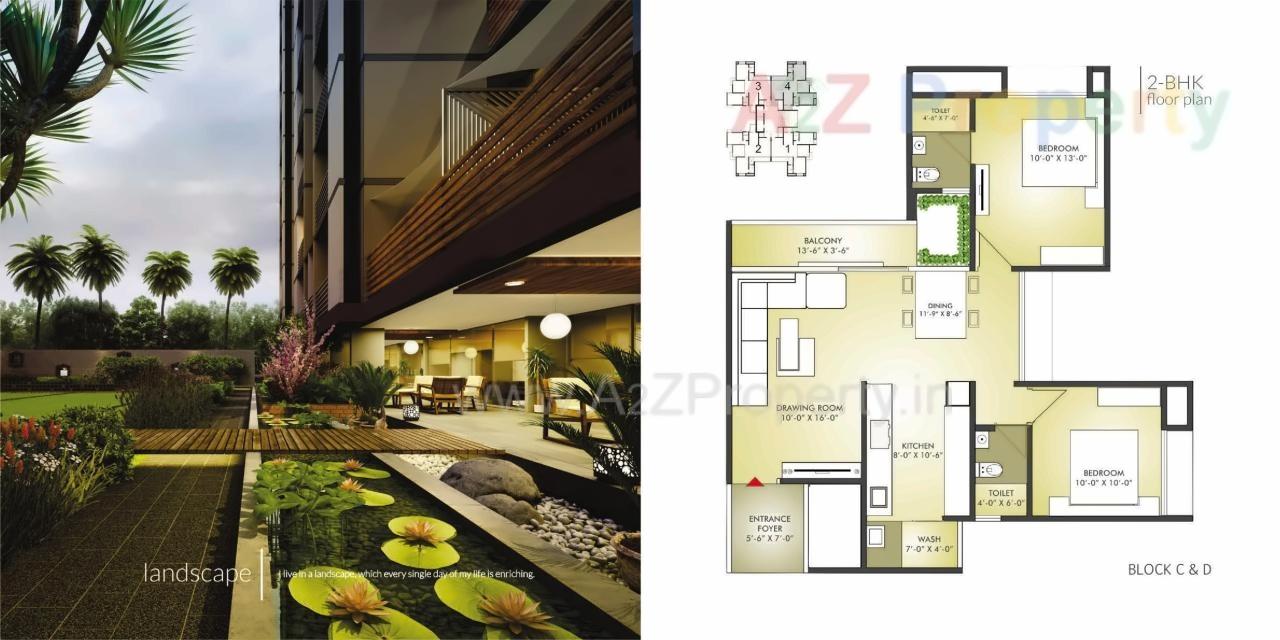 Layout of real estate project Vandematram Fabula located at Gota, Ahmedabad, Gujarat