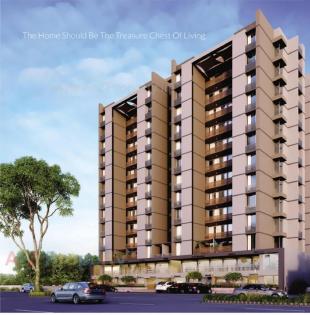 Elevation of real estate project Vandematram Fabula located at Gota, Ahmedabad, Gujarat