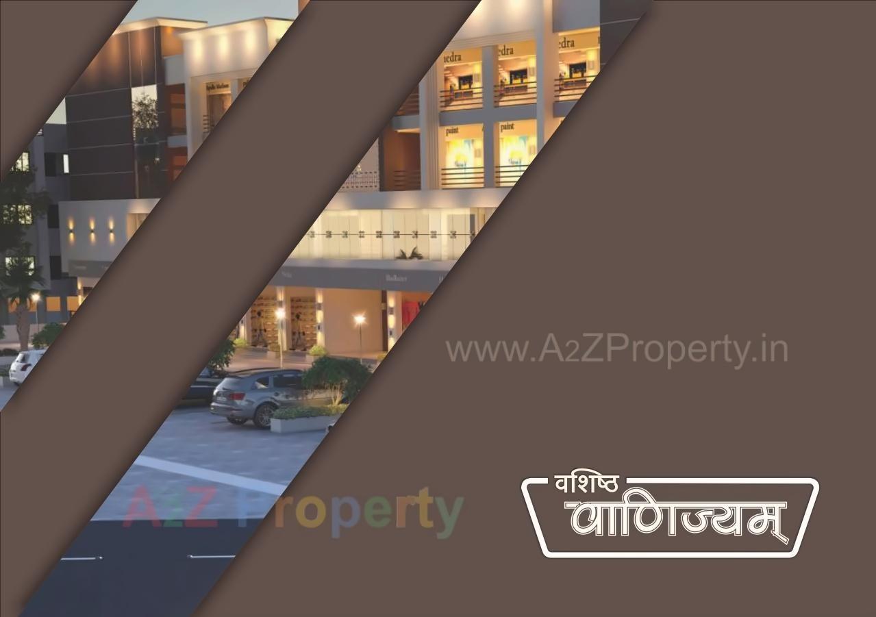 3D Elevation of real estate project Vashishth Vanijyam located at Aslali, Ahmedabad, Gujarat