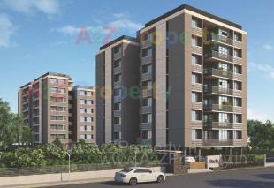 Elevation of real estate project Vastu Oasis located at Thaltej, Ahmedabad, Gujarat