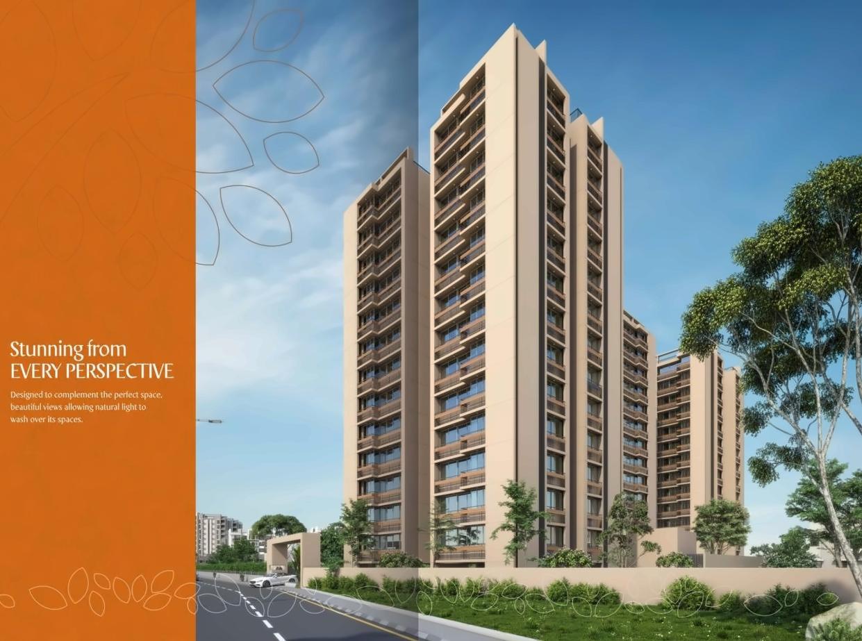 3D Elevation of real estate project Vasudha located at Chenpur, Ahmedabad, Gujarat