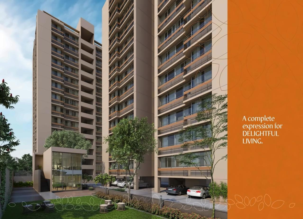 3D Elevation of real estate project Vasudha located at Chenpur, Ahmedabad, Gujarat