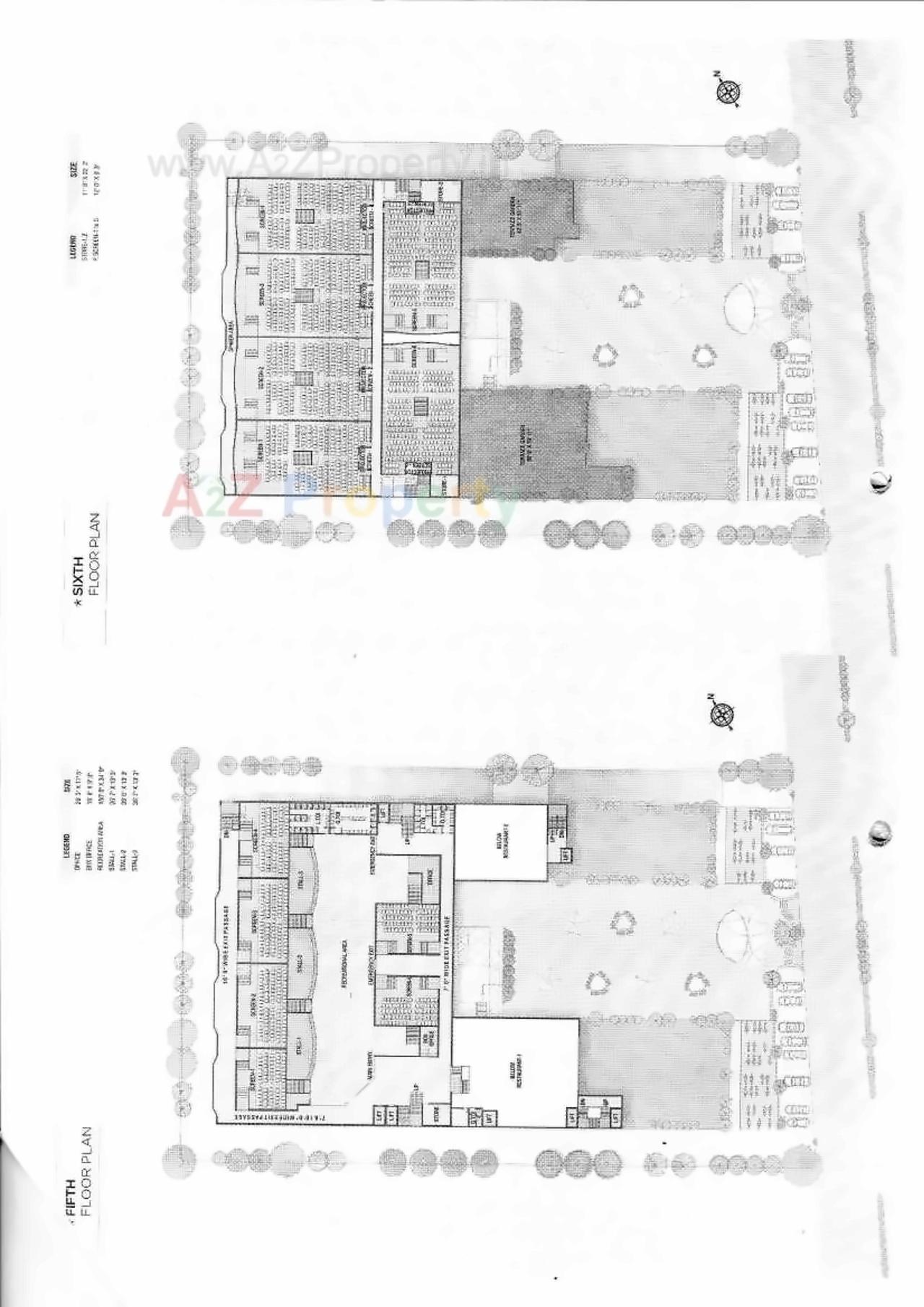 Layout of real estate project Ved Arcade located at Vastral, Ahmedabad, Gujarat