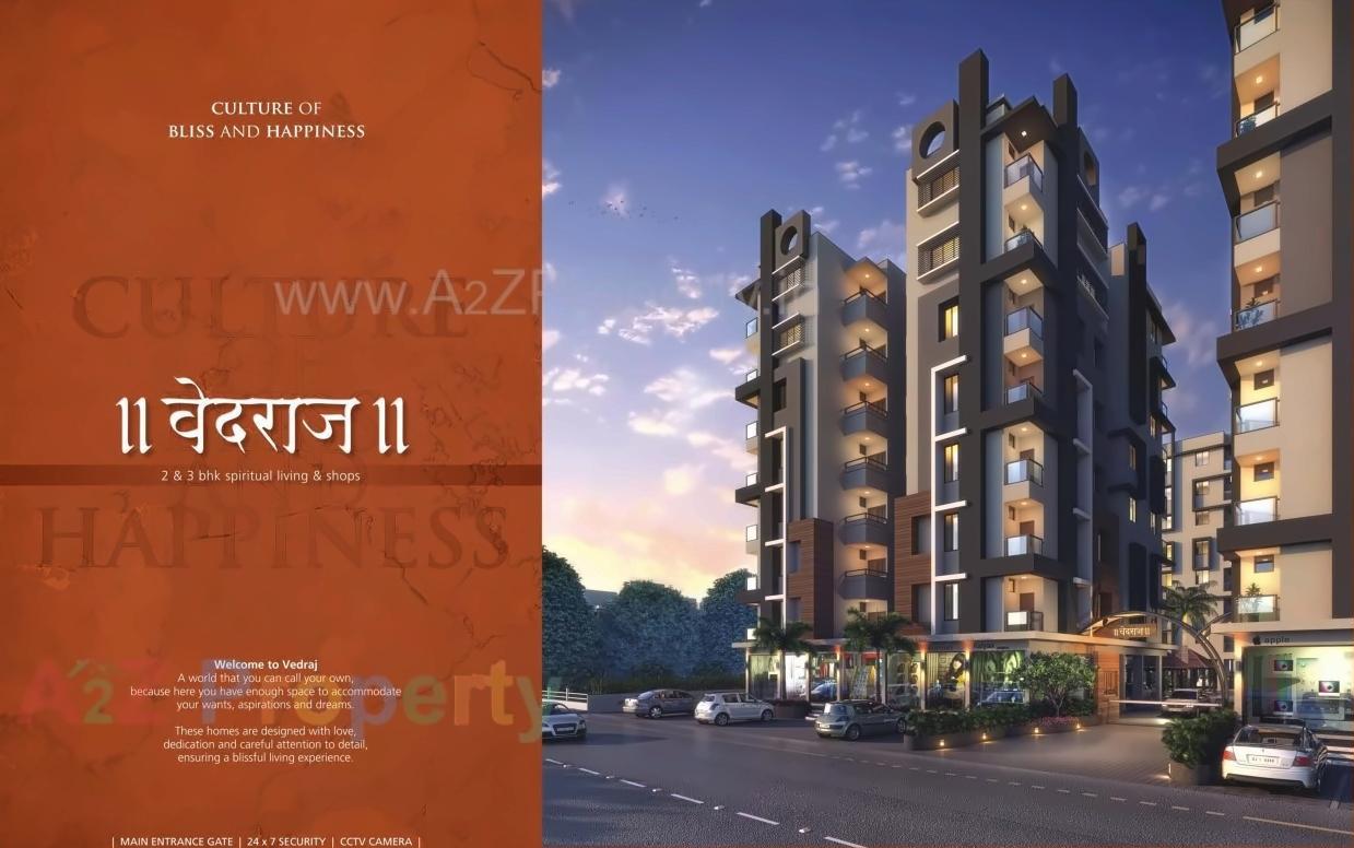 3D Elevation of real estate project Ved Raj located at Vastral, Ahmedabad, Gujarat
