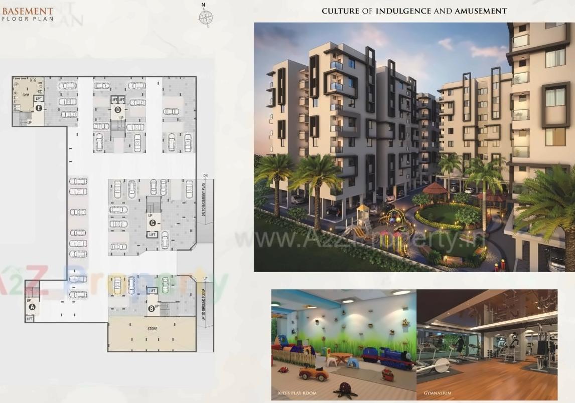 Layout of real estate project Ved Raj located at Vastral, Ahmedabad, Gujarat