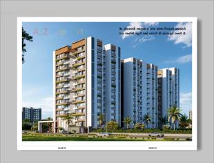 Elevation of real estate project Ved Sapphire located at Bilasiya, Ahmedabad, Gujarat