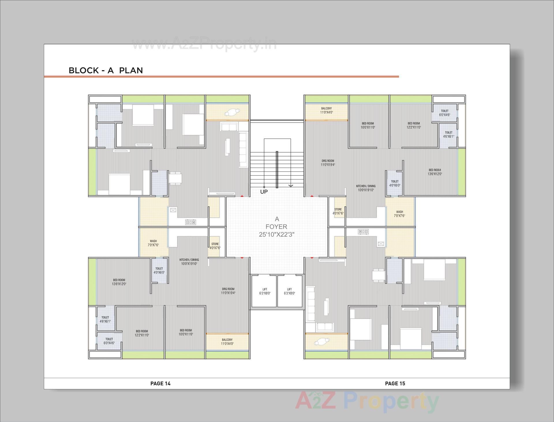 Layout of real estate project Ved Sapphire located at Bilasiya, Ahmedabad, Gujarat