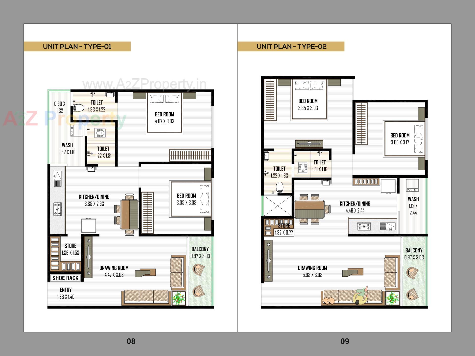 Layout of real estate project Vedant located at Naroda, Ahmedabad, Gujarat