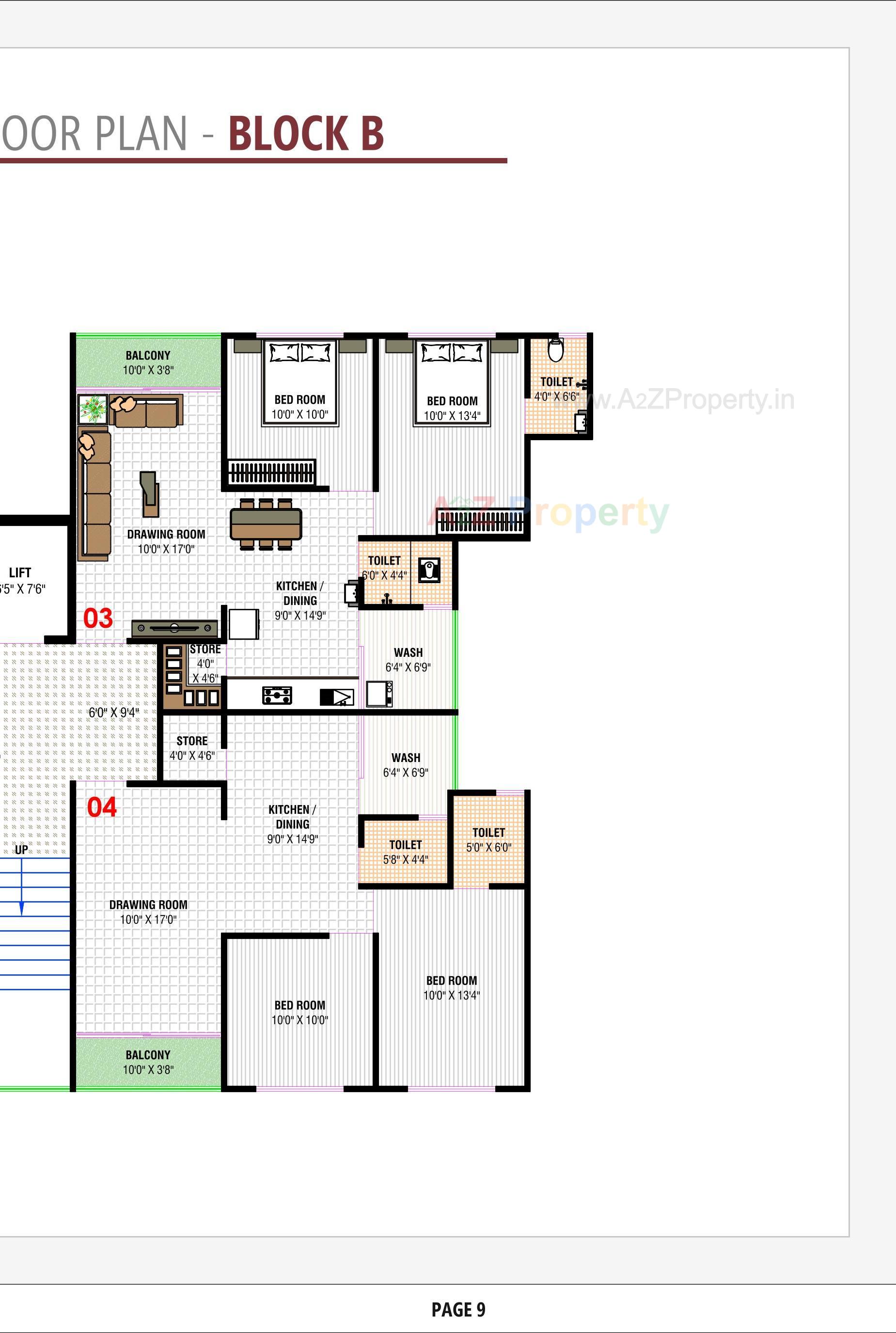 Layout of real estate project Vedant Antilia located at Vastral, Ahmedabad, Gujarat