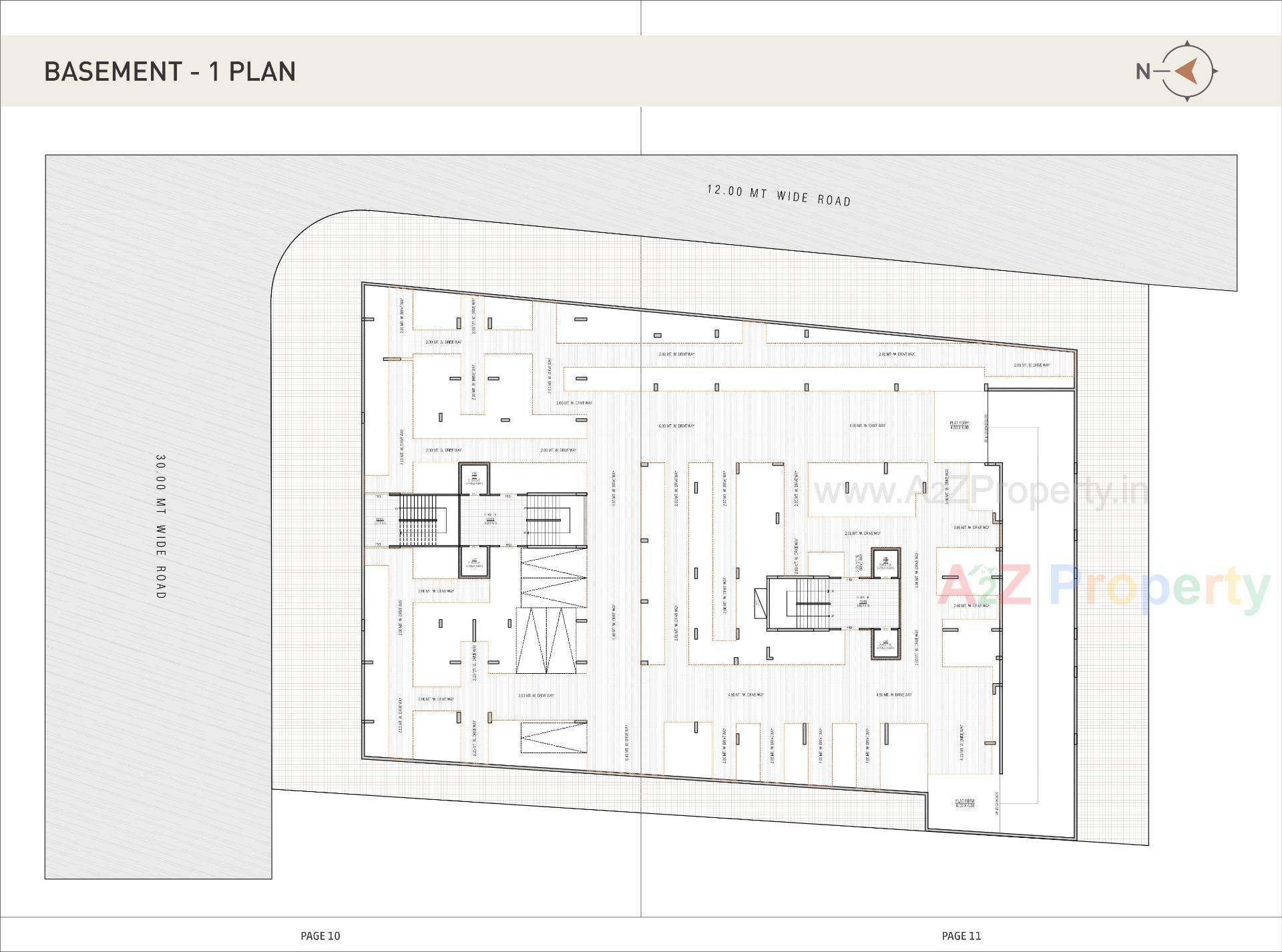Layout of real estate project Vedant Highend located at Nikol, Ahmedabad, Gujarat