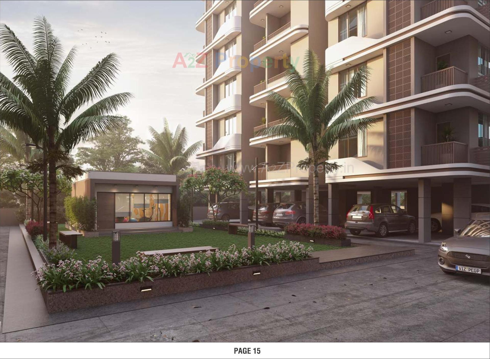 3D Elevation of real estate project Vedant Residency located at Ahmedabad, Ahmedabad, Gujarat