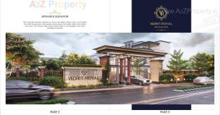 Elevation of real estate project Vedant Royal Bungalows located at Vastral, Ahmedabad, Gujarat