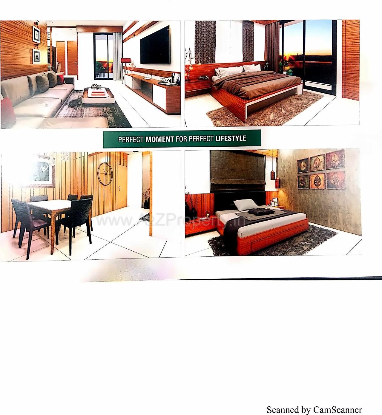 3D Elevation of real estate project Vedant Scarlett located at Vastral, Ahmedabad, Gujarat